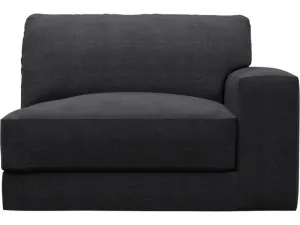 Monica Plaza Flint Grey Right Arm Facing Chair Module by James Lane, a Sofas for sale on Style Sourcebook