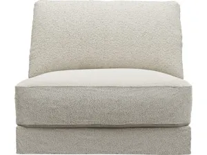 Monica Boucle Ivory Armless Sofa Chair Module by James Lane, a Sofas for sale on Style Sourcebook
