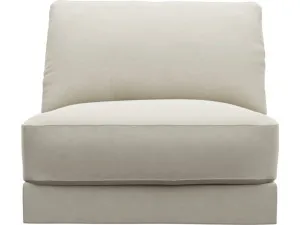 Monica Muse Flax Armless Sofa Chair Module by James Lane, a Sofas for sale on Style Sourcebook