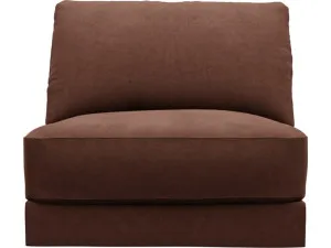 Monica Muse Rust Armless Sofa Chair Module by James Lane, a Sofas for sale on Style Sourcebook