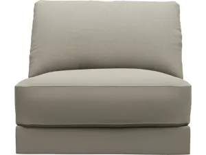Monica Plaza Natural Armless Sofa Chair Module by James Lane, a Sofas for sale on Style Sourcebook