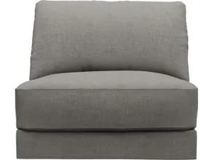 Monica Isla Soft Grey Armless Sofa Chair Module by James Lane, a Sofas for sale on Style Sourcebook