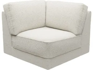 Monica Boucle Ivory Corner Sofa Chair Module by James Lane, a Sofas for sale on Style Sourcebook