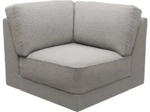 Monica Boucle Pumice Corner Sofa Chair Module by James Lane, a Sofas for sale on Style Sourcebook