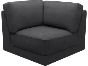 Monica Plaza Flint Grey Corner Sofa Chair Module by James Lane, a Sofas for sale on Style Sourcebook
