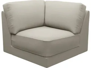 Monica Plaza Natural Corner Sofa Chair Module by James Lane, a Sofas for sale on Style Sourcebook