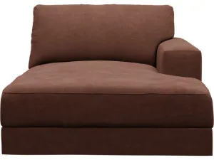 Monica Muse Rust Right Arm Facing Chaise Module by James Lane, a Sofas for sale on Style Sourcebook