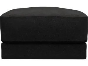 Monica California Charcoal Ottoman by James Lane, a Ottomans for sale on Style Sourcebook