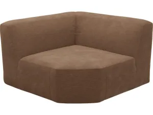 Copenhagen Tribute Chestnut Wedge Corner Chair Sofa Module by James Lane, a Sofas for sale on Style Sourcebook