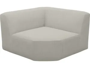 Copenhagen California Ivory Wedge Corner Chair Sofa Module by James Lane, a Sofas for sale on Style Sourcebook