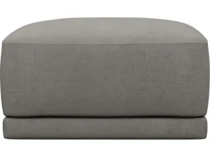 Haven Isla Soft Grey Ottoman by James Lane, a Ottomans for sale on Style Sourcebook