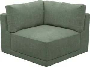 Haven Tribute Dark Jade Corner Sofa Chair Module by James Lane, a Sofas for sale on Style Sourcebook