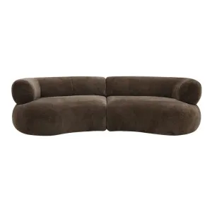 Colette Muse Chocolate Sofa - 3 Seater by James Lane, a Sofas for sale on Style Sourcebook