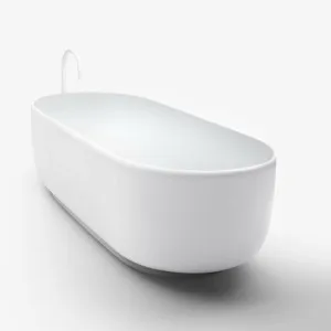 Falper Matt White Homey Freestanding 1700 Bath Cristalplant - 3352000240 by Falper, a Bathtubs for sale on Style Sourcebook