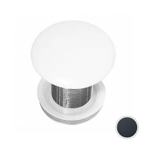 Claybrook MarbleForm Pop Up Basin Waste with Overflow - Slate Grey and High Honed J89606-CH-01-II-UNBR by Claybrook, a Traps & Wastes for sale on Style Sourcebook