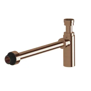 Sussex Taps Bottle Trap LUXPVD® Brushed Silk Rose Gold SXBT-66 by Sussex Taps, a Traps & Wastes for sale on Style Sourcebook