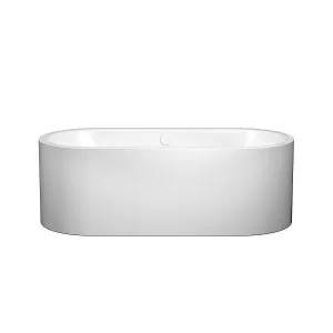Kaldewei Centro Duo Meisterstuck 1800 Oval Freestanding Bath with Overflow - Alpine White 01-1128-06 by Kaldewei, a Bathtubs for sale on Style Sourcebook