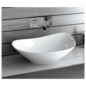 Studio Bagno Sinfonia Bench Basin - Gloss White LVA120 by Studio Bagno, a Basins for sale on Style Sourcebook