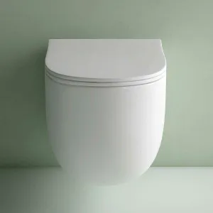 Studio Bagno Milady Wall Hung Package with Expert Evo with Frame Pneumatic Cistern - Matte White MW-MIL003002PN by Studio Bagno, a Toilets & Bidets for sale on Style Sourcebook