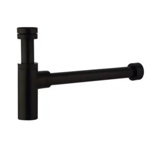 Studio Bagno Bottle Trap - Matte Black BT001/MB by Studio Bagno, a Traps & Wastes for sale on Style Sourcebook