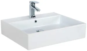 Studio Bagno Prossimo 60 Bench or Wall Basin with No Tap Hole - Gloss White NX260-0 NX2600 by Studio Bagno, a Basins for sale on Style Sourcebook