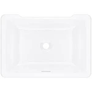 Victoria + Albert Laceno 57 Under Counter Basin - Gloss White UB-LAC-57-IO by Victoria + Albert, a Basins for sale on Style Sourcebook