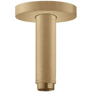 Hansgrohe 10cm Ceiling Connector S - Brushed Bronze 27393140 by Hansgrohe, a Showers for sale on Style Sourcebook