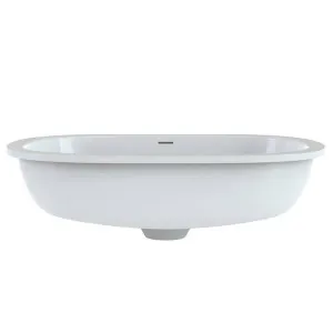 Victoria + Albert Barcelona 56 Undermount Basin - Gloss White UBBAR56IO by Victoria + Albert, a Basins for sale on Style Sourcebook
