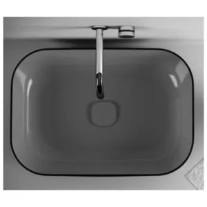 Studio Bagno Metamorfosi 4 Bench Basin - Black and White MET42600BN by Studio Bagno, a Basins for sale on Style Sourcebook