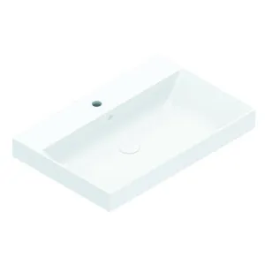 Catalano Zero 75 Wall Hung Basin with No Taphole - Gloss White 0120750001-905610 by Catalano, a Basins for sale on Style Sourcebook