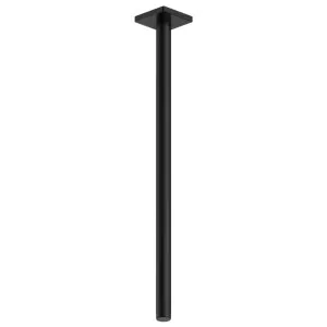 Fantini Soho 495 Ceiling Shower Arm with Square Backplate - Matte Black 86138041F by Fantini, a Showers for sale on Style Sourcebook