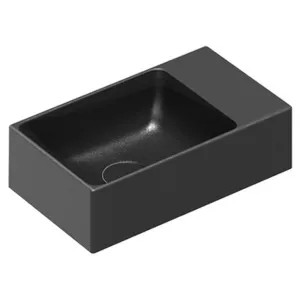 Catalano Verso 40x23 Wall Huang Basin 1 Tap Hole - Matte Black 14023VEFCNS-Z3443 by Catalano, a Basins for sale on Style Sourcebook