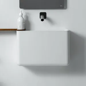 Falper Matt White Lavamani Wall Hung 300 Rectangular Washbasin - 652969 by Falper, a Basins for sale on Style Sourcebook