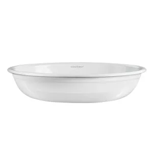 Victoria + Albert Radford 51 Countertop Basin - Gloss White VBRAD51NO by Victoria + Albert, a Basins for sale on Style Sourcebook