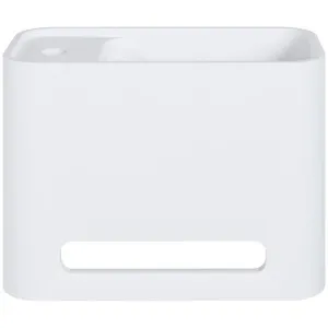 Omvivo MOD Micro 420 Wall Hung Basin 1TH Matte White MOVSS420RHB-1TH by Omvivo, a Basins for sale on Style Sourcebook