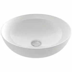 Turner Hastings Fino Round 379 Fine Fireclay Above Counter Basin Gloss White FI3790CTB by Turner Hastings, a Basins for sale on Style Sourcebook