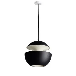 DCW Editions Here Comes The Sun 250 Pendant Light - Black and White HCS250BLWH by DCW Editions, a Lighting for sale on Style Sourcebook