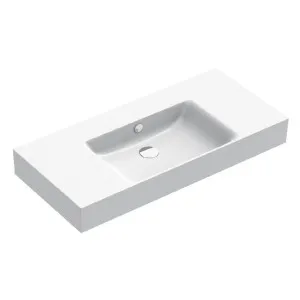 Catalano Premium 100 Wall Hung Basin - Gloss White 110VPUPN00 110VPUPN00-Z3442-2 by Catalano, a Basins for sale on Style Sourcebook