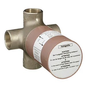 Hansgrohe Basic Set for Quattro Four-Way Diverter Valve 15930180 by Hansgrohe, a Showers for sale on Style Sourcebook