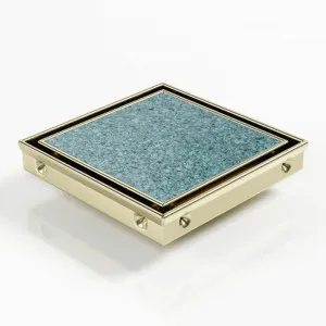 Stormtech Tile Insert Square Waste SQP100TI20-BRASS by Stormtech, a Traps & Wastes for sale on Style Sourcebook