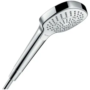Hansgrohe Croma Select E 110 Multi Hand Shower - White Chrome 26811400 by Hansgrohe, a Showers for sale on Style Sourcebook