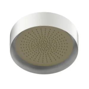 Fantini Acquafit Round Ceiling Shower with Frame & Dream Light - Matte British - Gold PVD 79P6K061 by Fantini, a Showers for sale on Style Sourcebook
