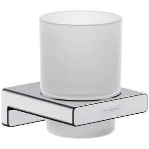 Hansgrohe Addstoris Toothbrush Tumbler Chrome 41749000 by Hansgrohe, a Bathroom Accessories for sale on Style Sourcebook