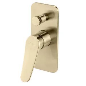 Oliveri Verona Wall Mixer With Diverter - Classic Gold VA304503CG by Oliveri, a Showers for sale on Style Sourcebook
