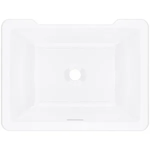 Victoria + Albert Laceno 52 Under Counter Basin - Gloss White UB-LAC-52-IO by Victoria + Albert, a Basins for sale on Style Sourcebook