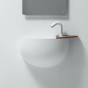 Falper Matt White Lavamani Wall Hung Round Washbasin - 652968 by Falper, a Basins for sale on Style Sourcebook