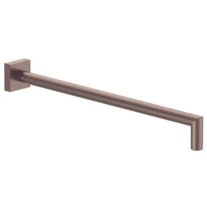 Fantini Soho 345 Wall Shower Arm with Square Backplate - Matte Copper PVD 86P98038F by Fantini, a Showers for sale on Style Sourcebook
