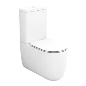 Studio Bagno Milady Rimless Toilet Suite - Gloss White MIL001 by Studio Bagno, a Toilets & Bidets for sale on Style Sourcebook