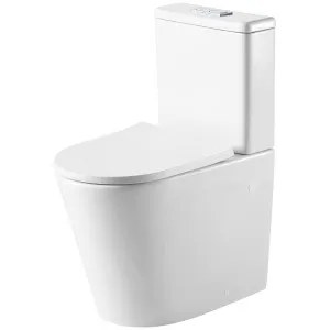 Oliveri Vienna Short Projection Comfort Height Back To Wall Toilet Suite VI600CHA by Oliveri, a Toilets & Bidets for sale on Style Sourcebook