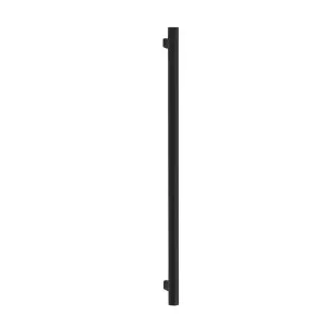 Rogerseller Roll Vertical Heated Towel Rail 901 - Matte Black 3435007511 by Rogerseller, a Towel Rails for sale on Style Sourcebook
